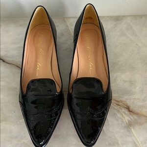 Black Patent Leather Women's Shoes